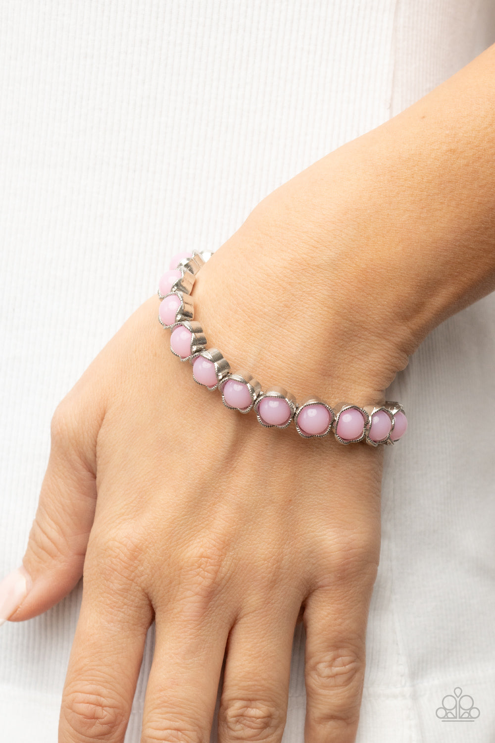 Paparazzi Bracelets - Lets be Buds - Pink