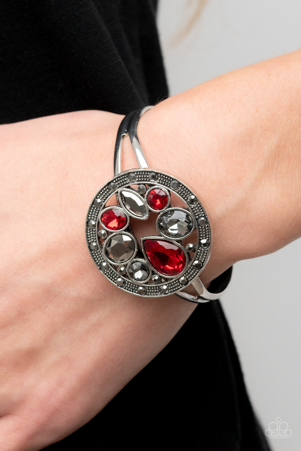 Paparazzi Bracelets - Time to Twinkle - Red