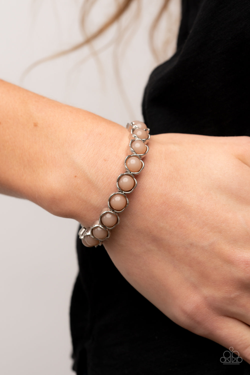 Paparazzi Bracelets - Let's be Buds - Brown