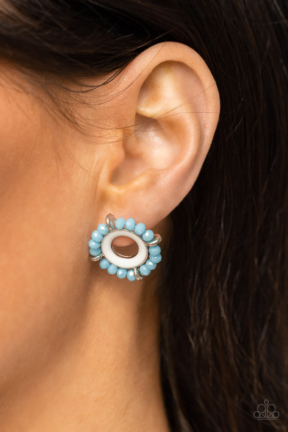 Paparazzi Earrings - Nautical Notion - Blue