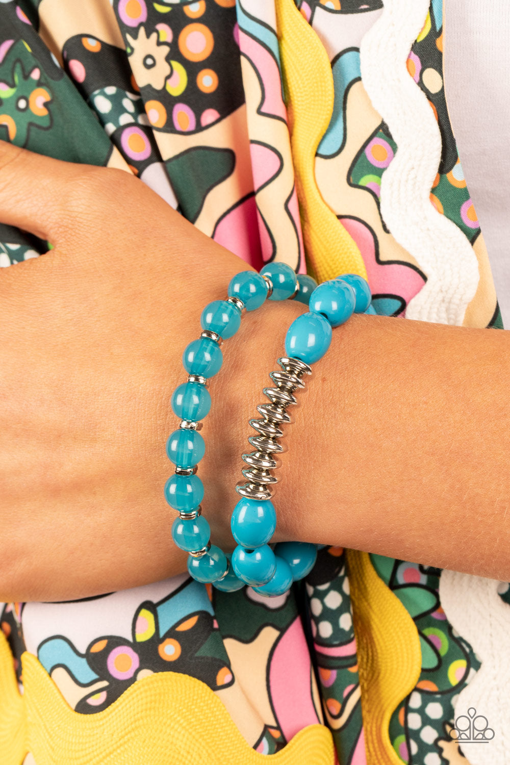 Paparazzi Bracelets - La Vida Vacation - Blue