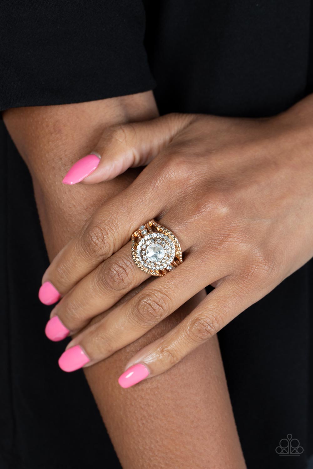 Paparazzi Rings - Understated Drama - Gold