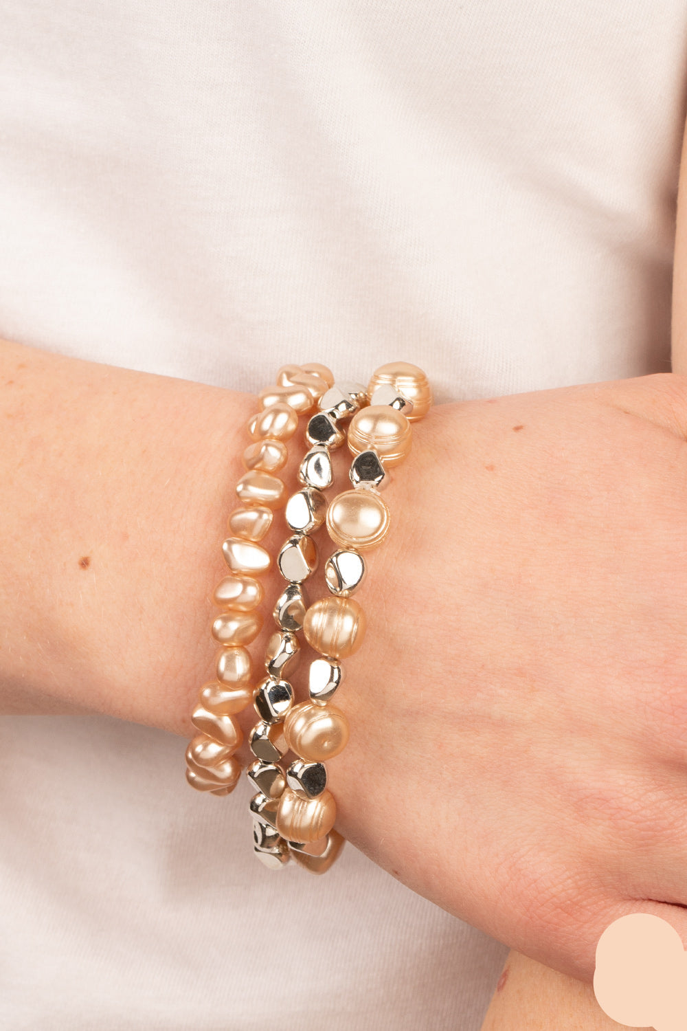 Paparazzi Bracelets - Shoreside Soiree - Brown - B1582