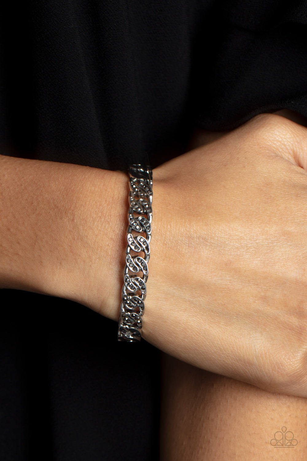 Paparazzi Bracelets - Some A Serious Shimmer - Silver