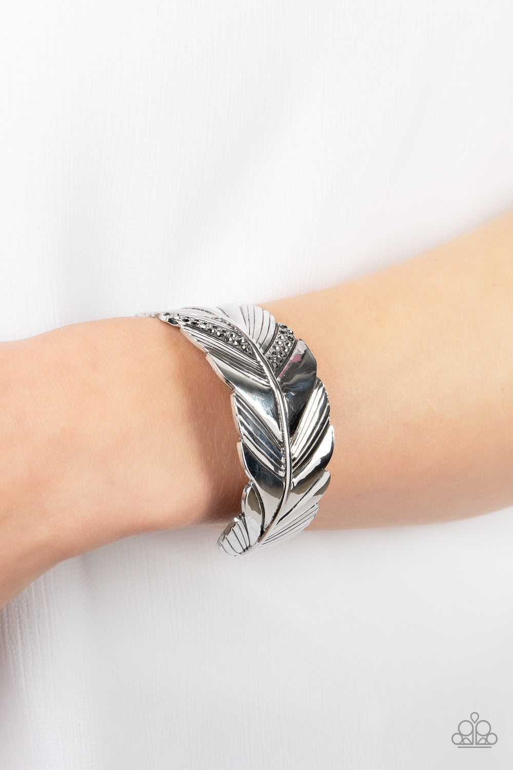 Paparazzi Bracelets - Party Fowl - Silver