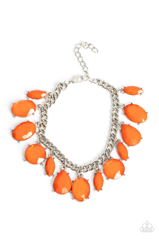 Paparazzi Bracelets - Serendipitous Shimmer - Orange