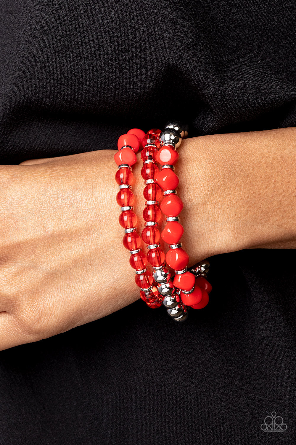 Paparazzi Bracelets - Summer Sabbatical - Red