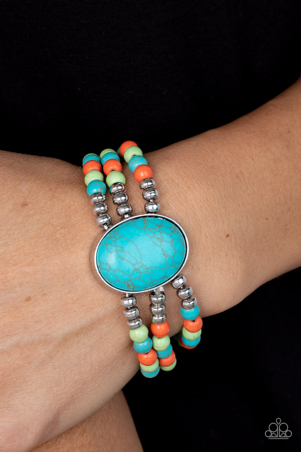 Paparazzi Bracelets - Stone Pools - Multi