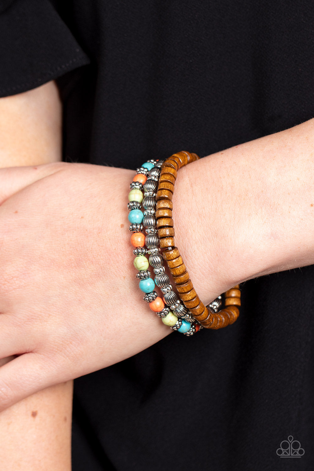 Paparazzi Bracelets - Escapade Route - Multi