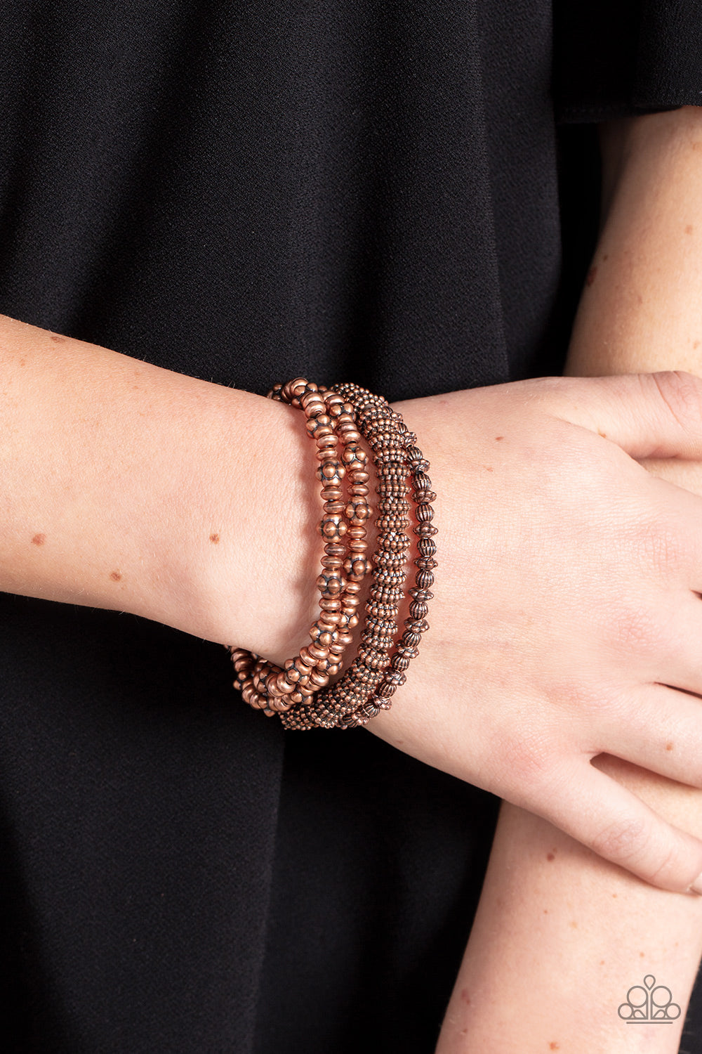 Paparazzi Bracelets - Country Charmer - Copper