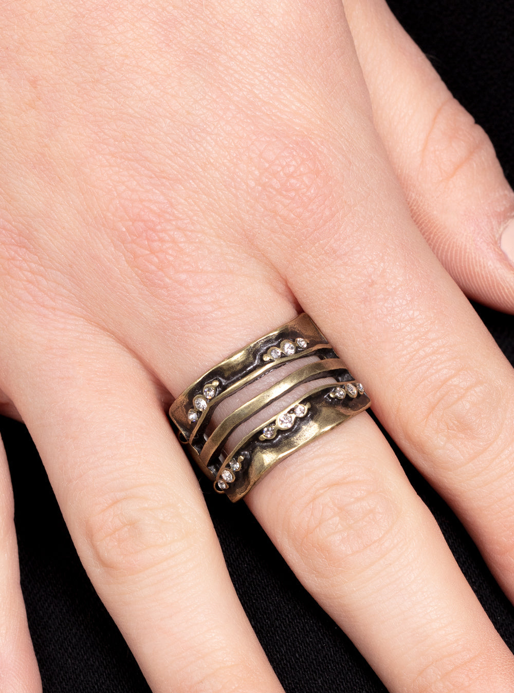 Paparazzi Rings - Unexpected Treasure - Brass