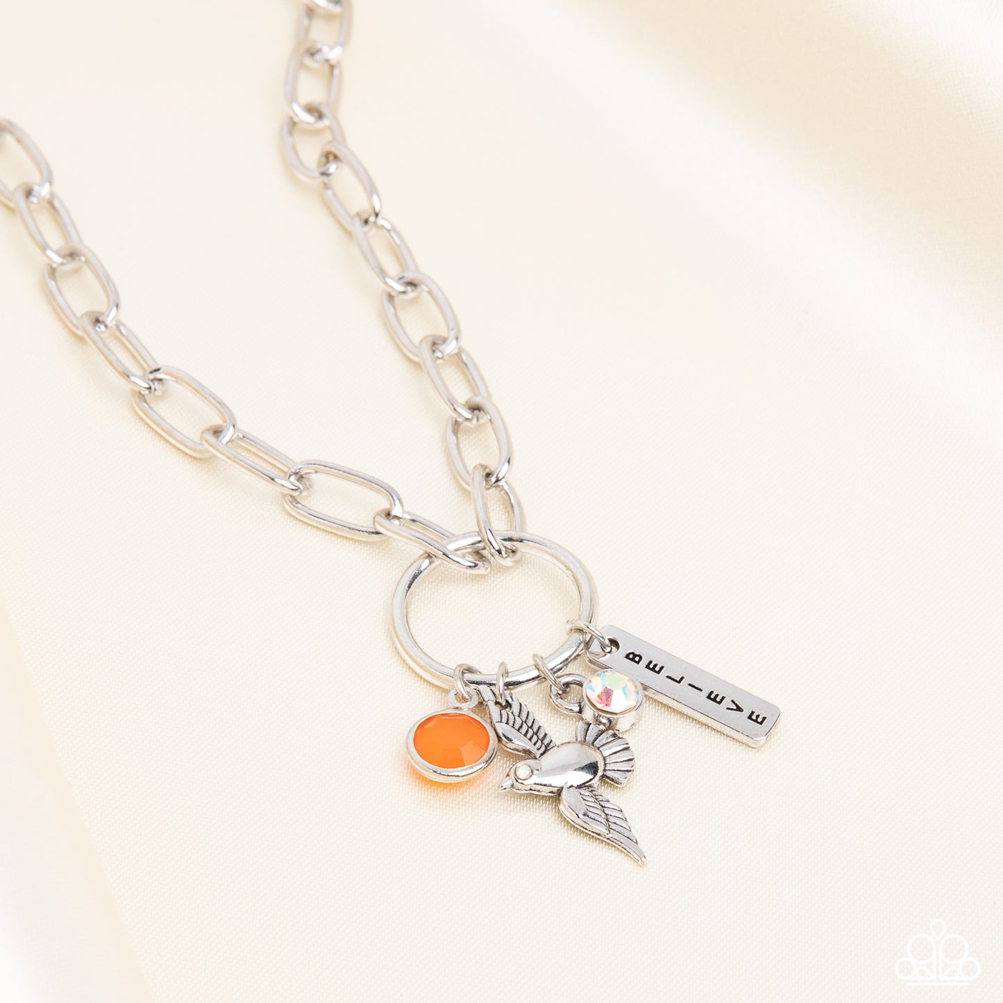 Paparazzi Necklaces - Inspired Songbird - Orange