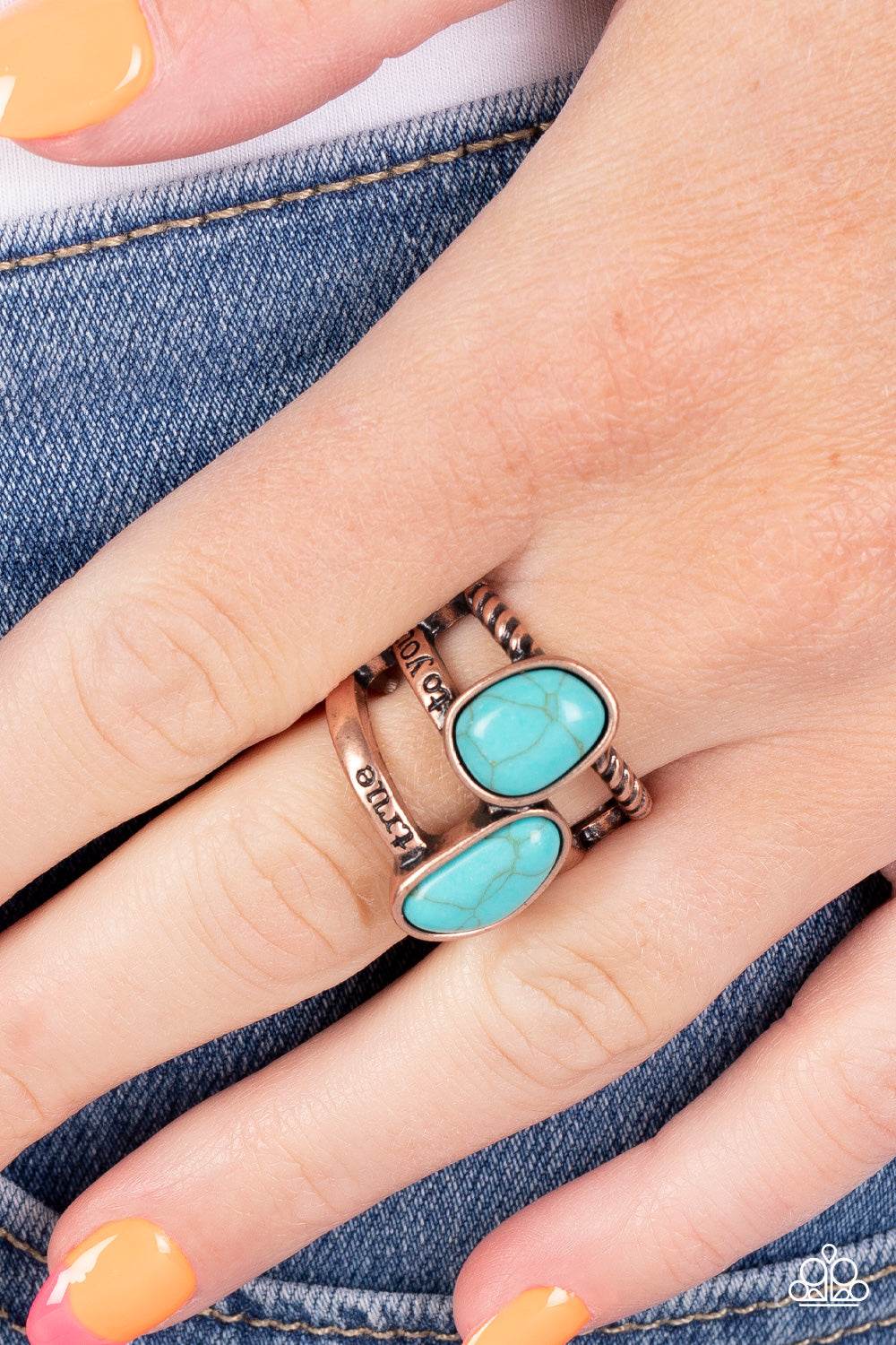 Paparazzi Rings - True to You - Copper