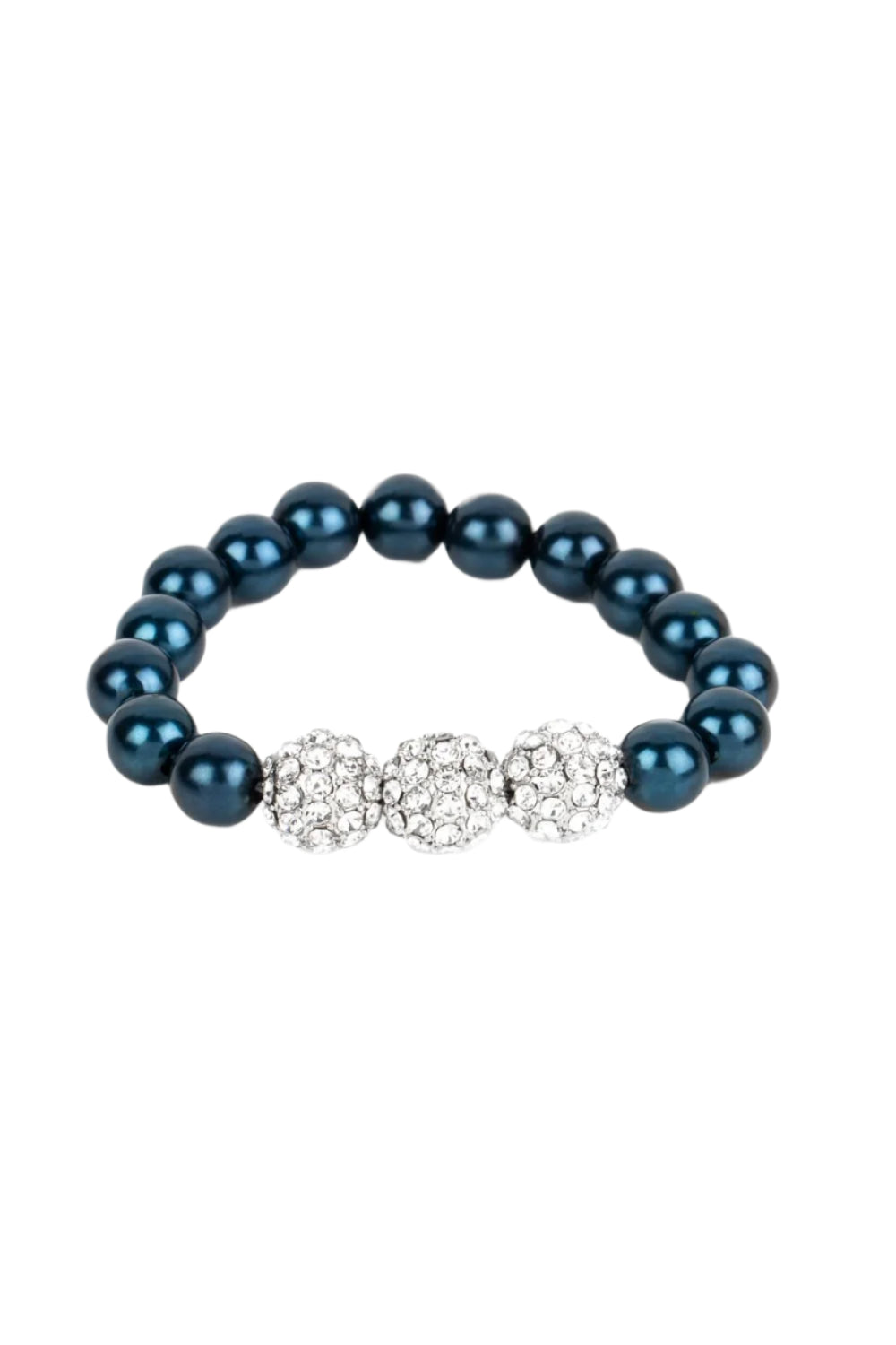 Paparazzi Bracelets - Breathtaking Ball - Blue