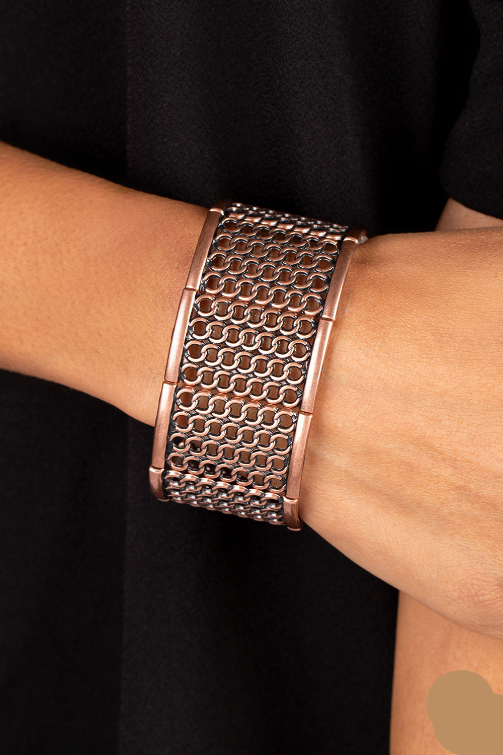 Paparazzi Bracelets - Camelot Couture - Copper - B1945