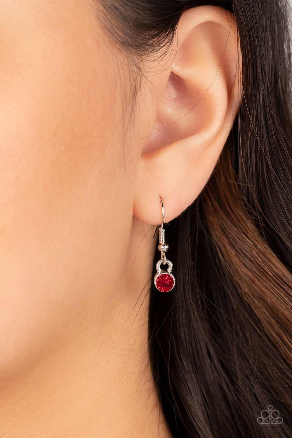 Paparazzi Necklaces - Dainty Darling - Red