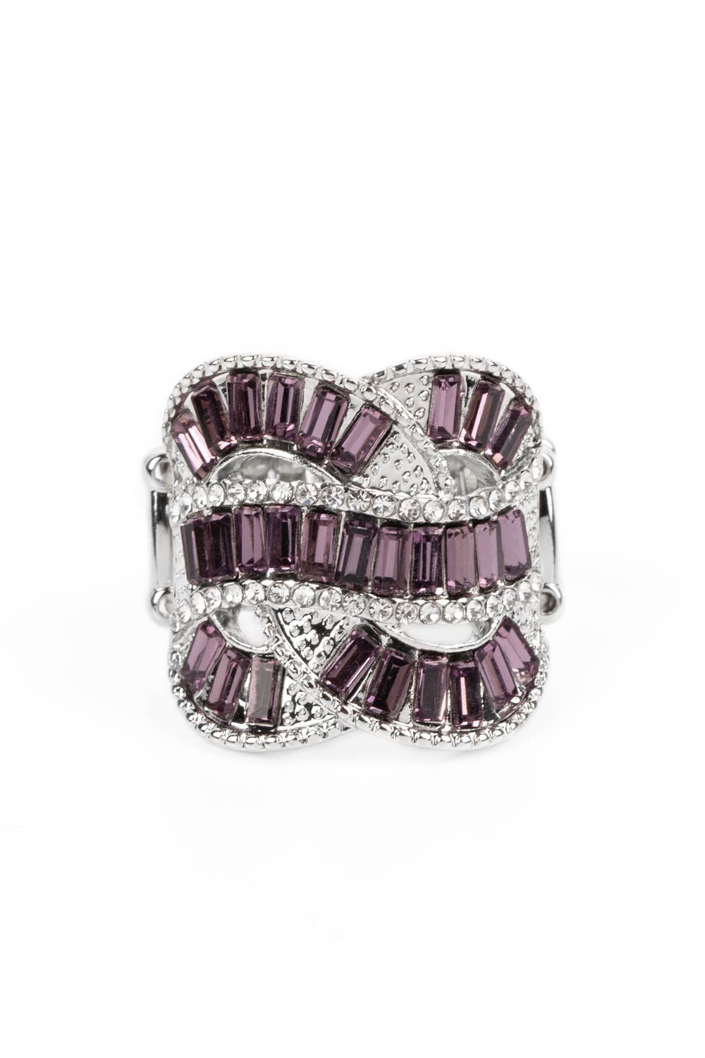 Paparazzi Rings - Six-Figure Flex - Purple