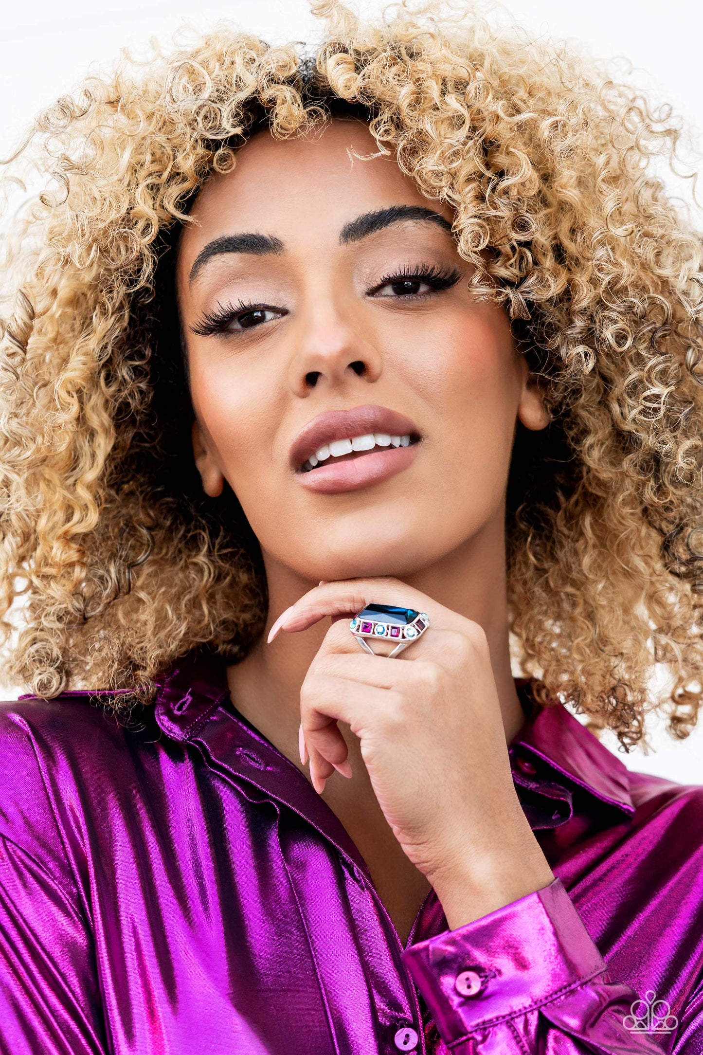 Paparazzi Rings - Radiant Rhinestones - Blue