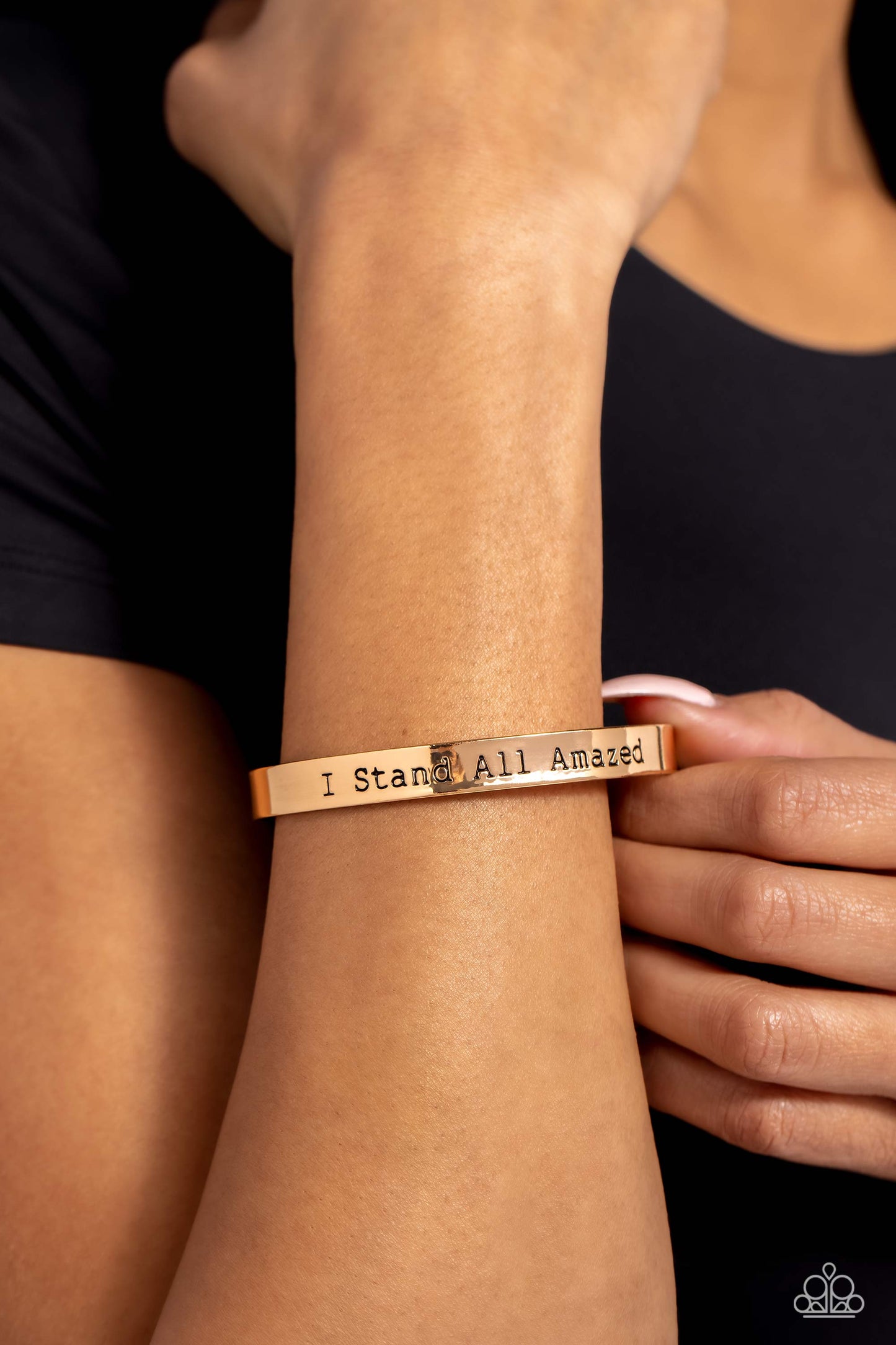 Paparazzi Bracelets - I Stand All Amazed - Gold