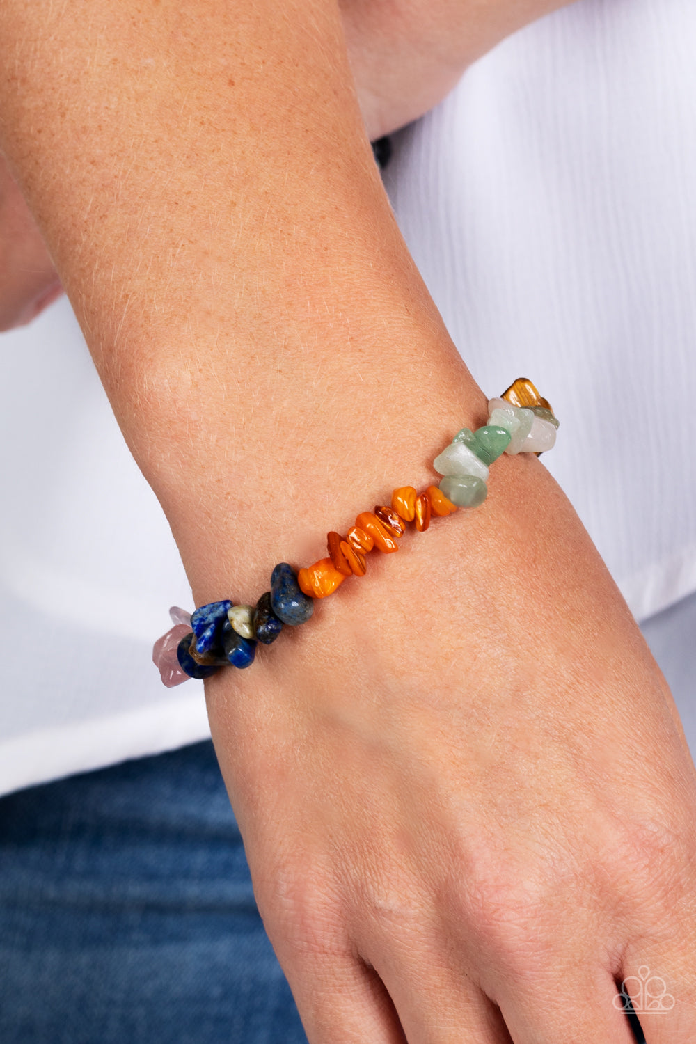 Paparazzi Bracelets - Pebbled Plains - Multi