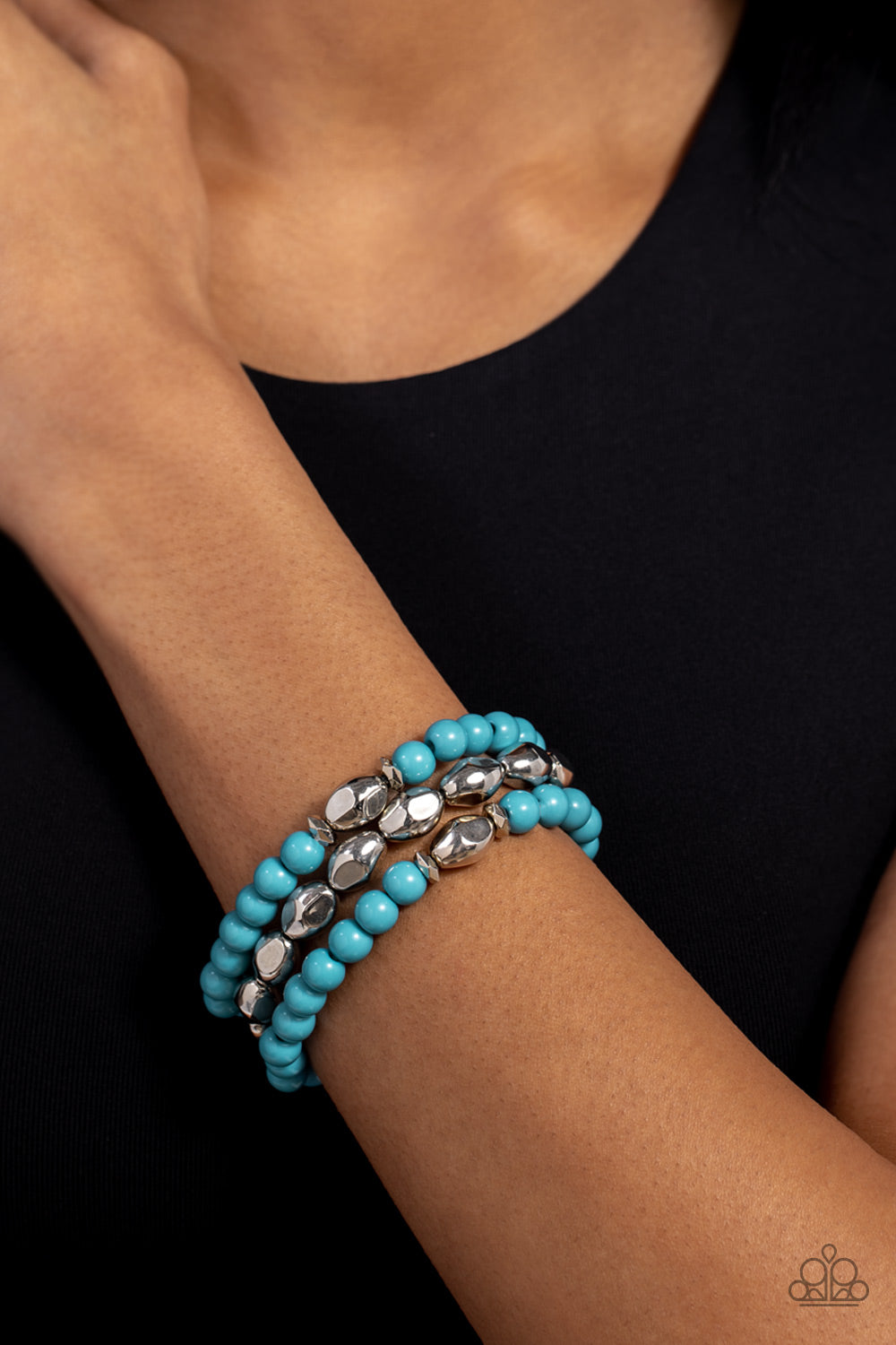 Paparazzi Bracelets - The Candy Man Can - Blue