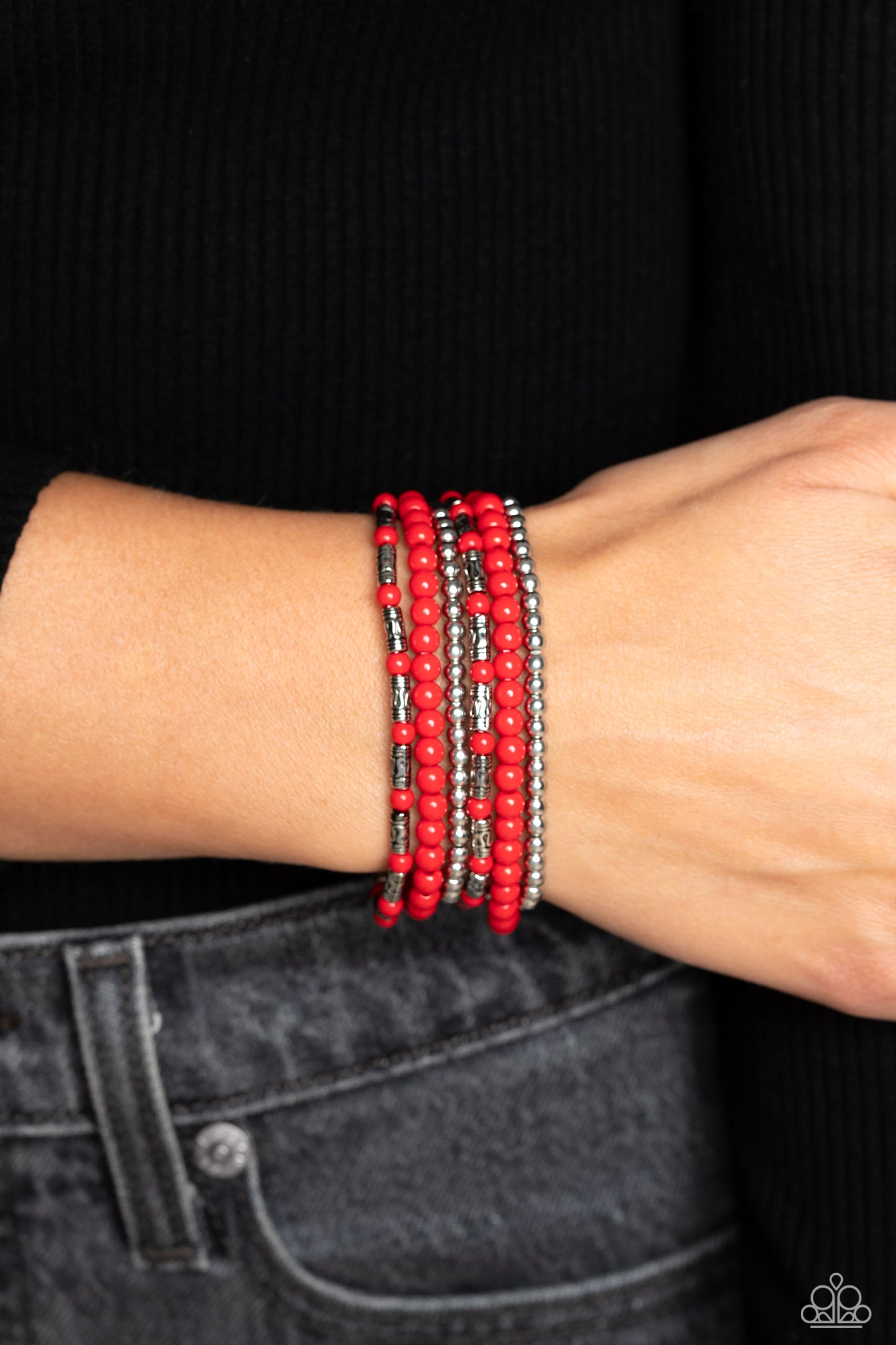 Paparazzi Bracelets - Mythical Magic - Red