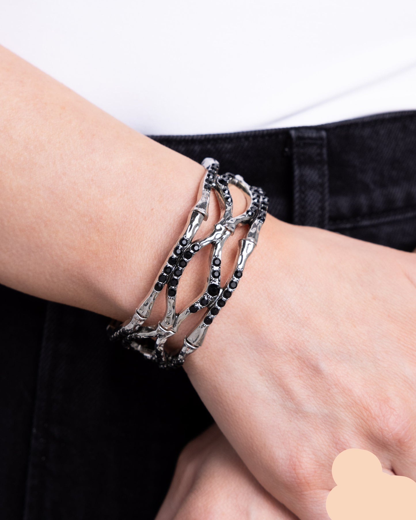 Paparazzi Bracelets - Cross Country - Black