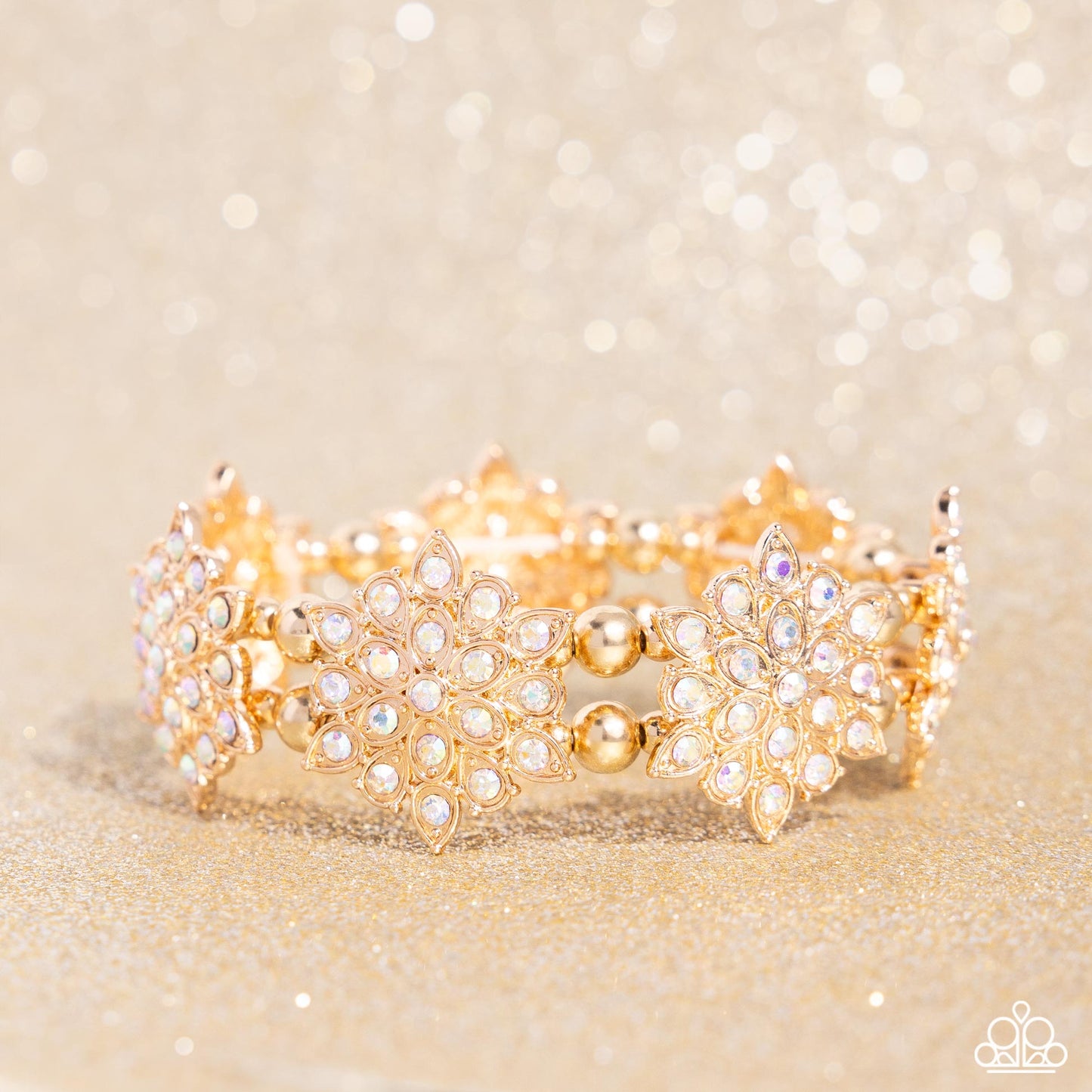 Paparazzi Bracelets - Scintillating Snowflakes - Multi