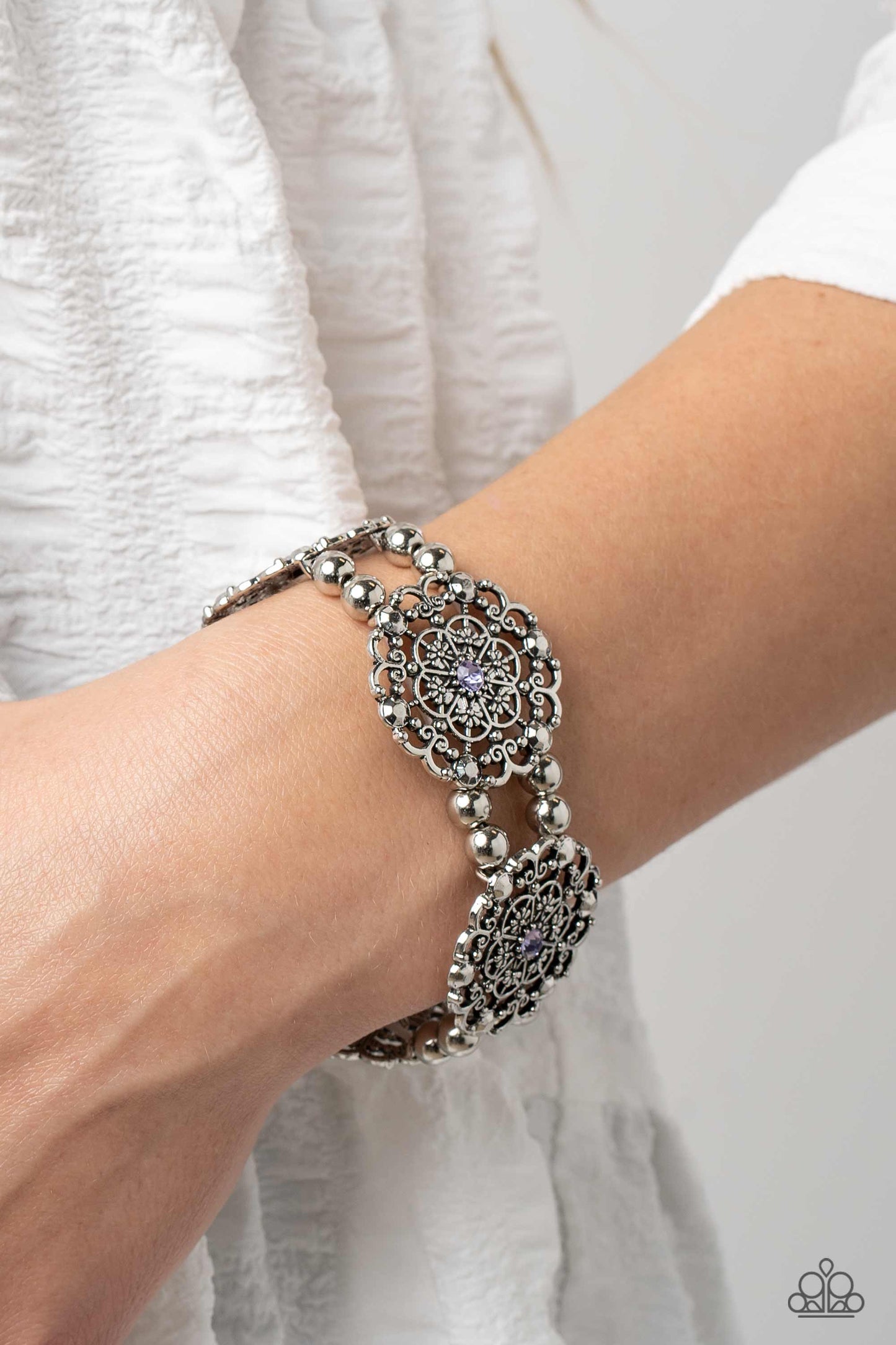 Paparazzi Bracelets - Ornamental Occasion - Purple