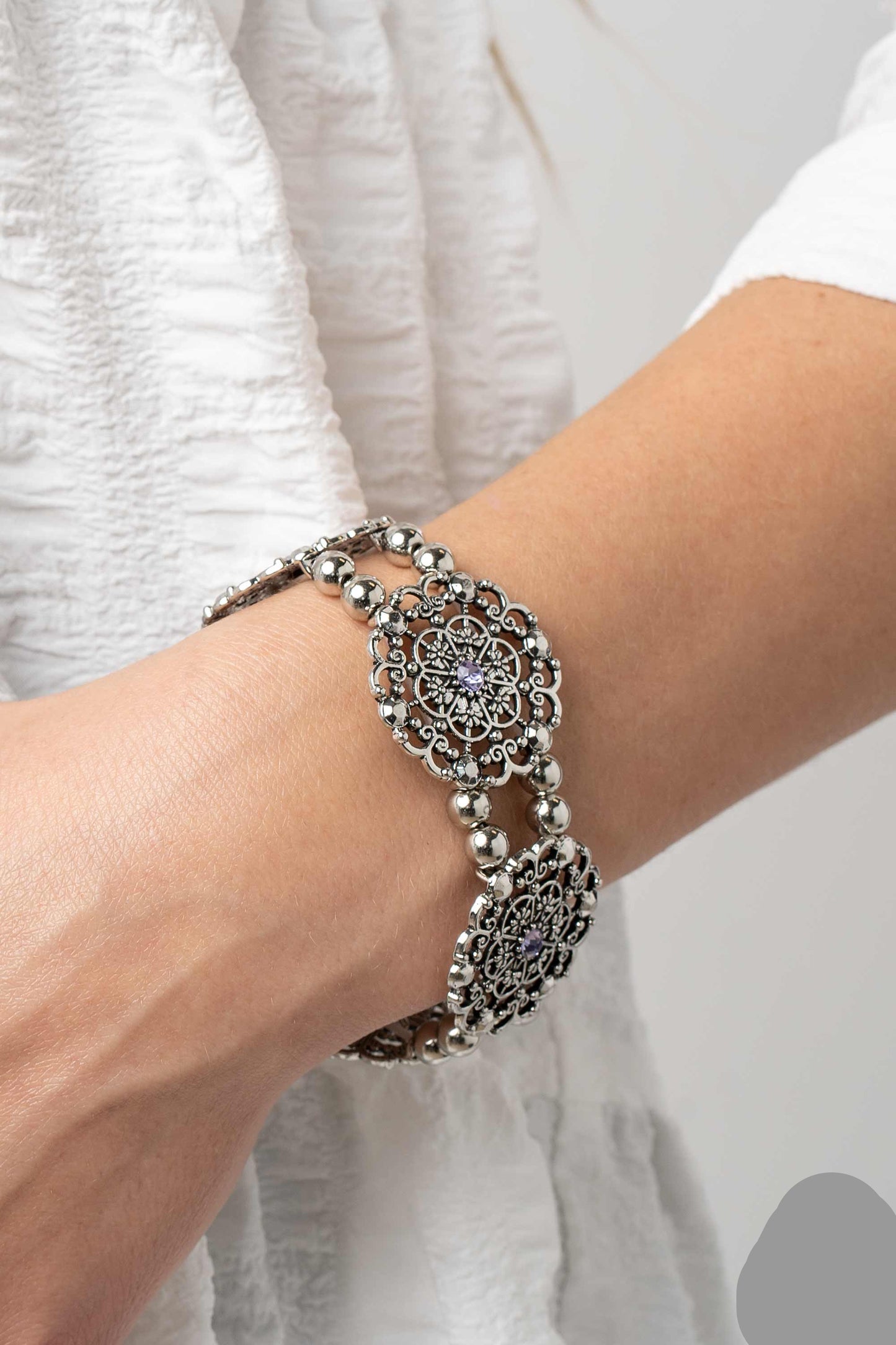 Paparazzi Bracelets - Ornamental Occasion - Purple