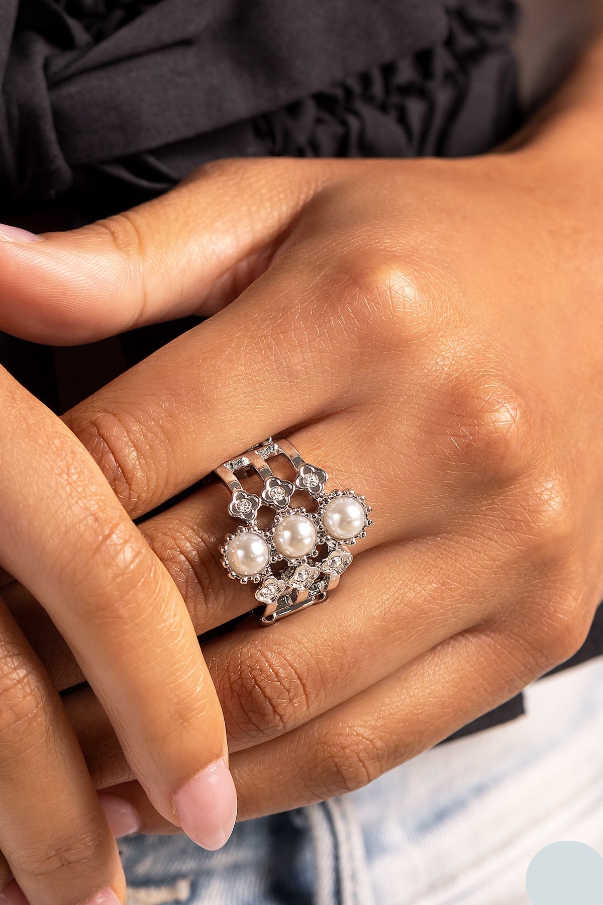 Paparazzi Rings - Layered Light - White