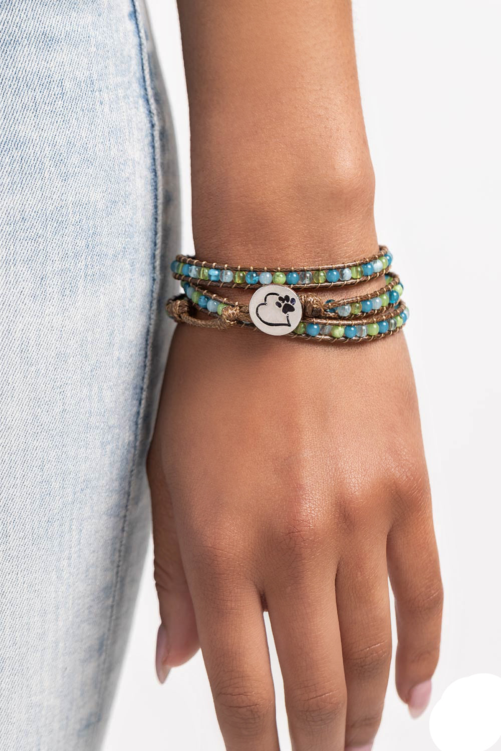 Paparazzi Bracelets - PAW-sitive Thinking - Blue - B1865