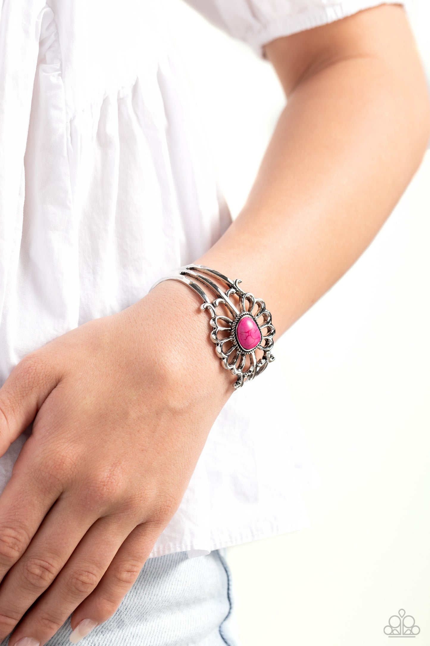 Paparazzi Bracelets - Natural Need - Pink