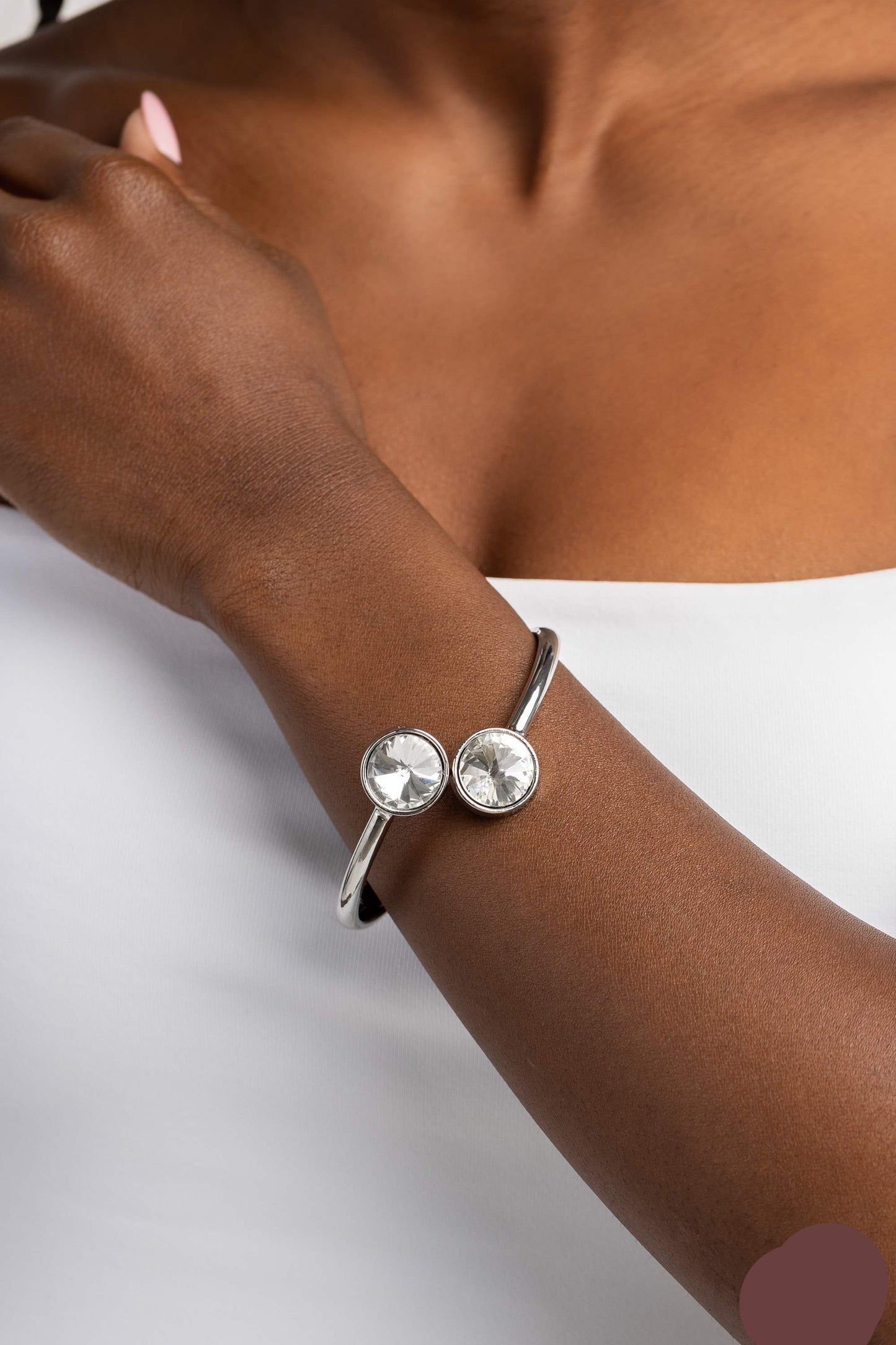 Paparazzi Bracelets - Daily Dazzle - White