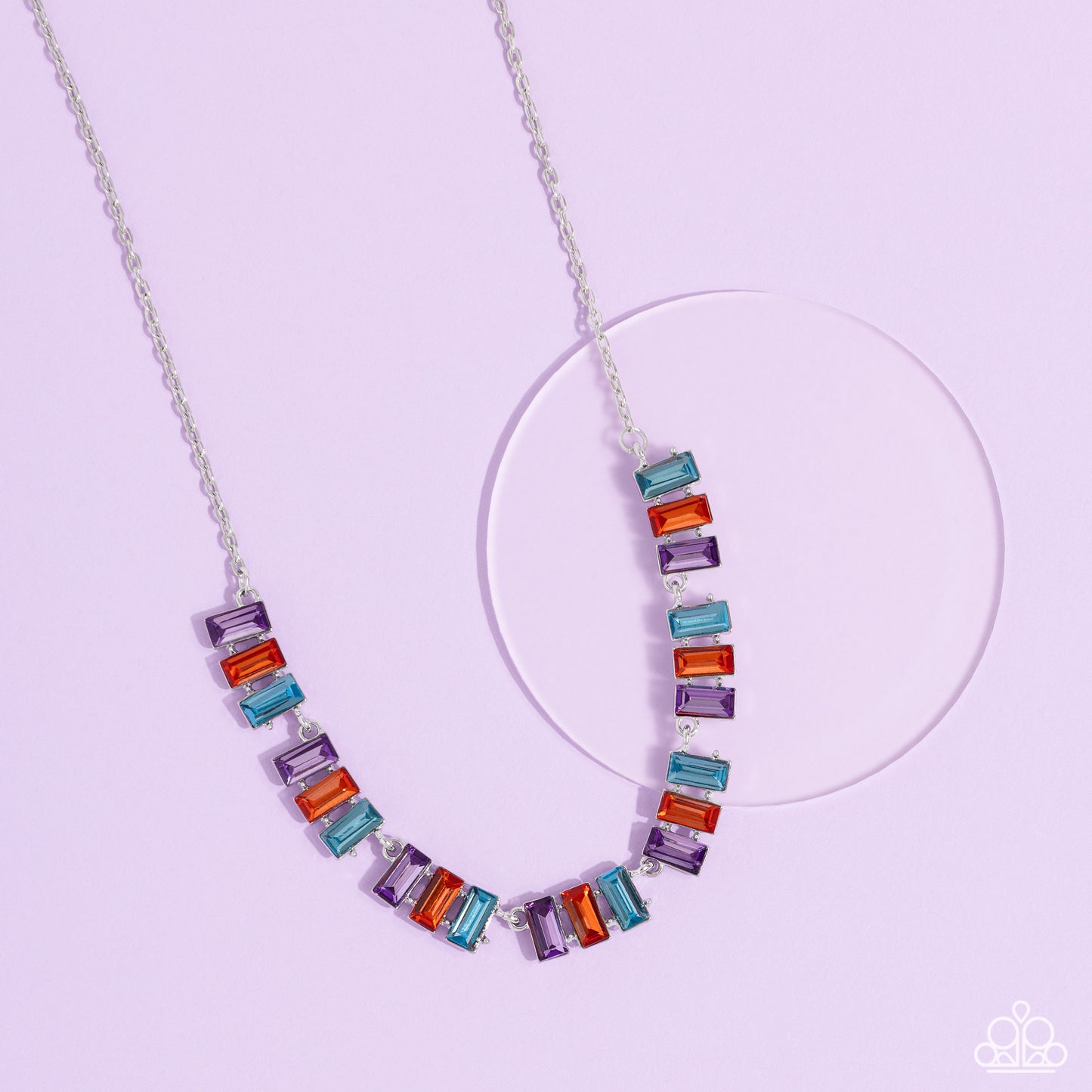 Paparazzi Necklaces - Elite Emeralds - Orange
