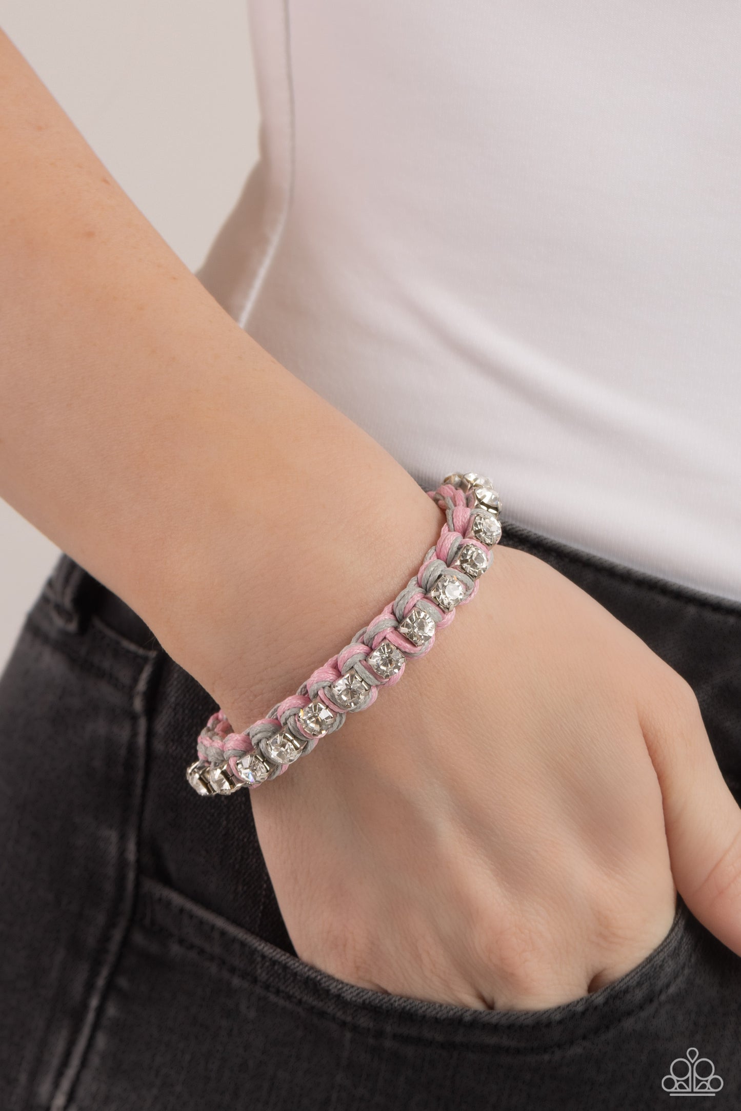 Paparazzi Bracelets - The Next Big STRING - Silver