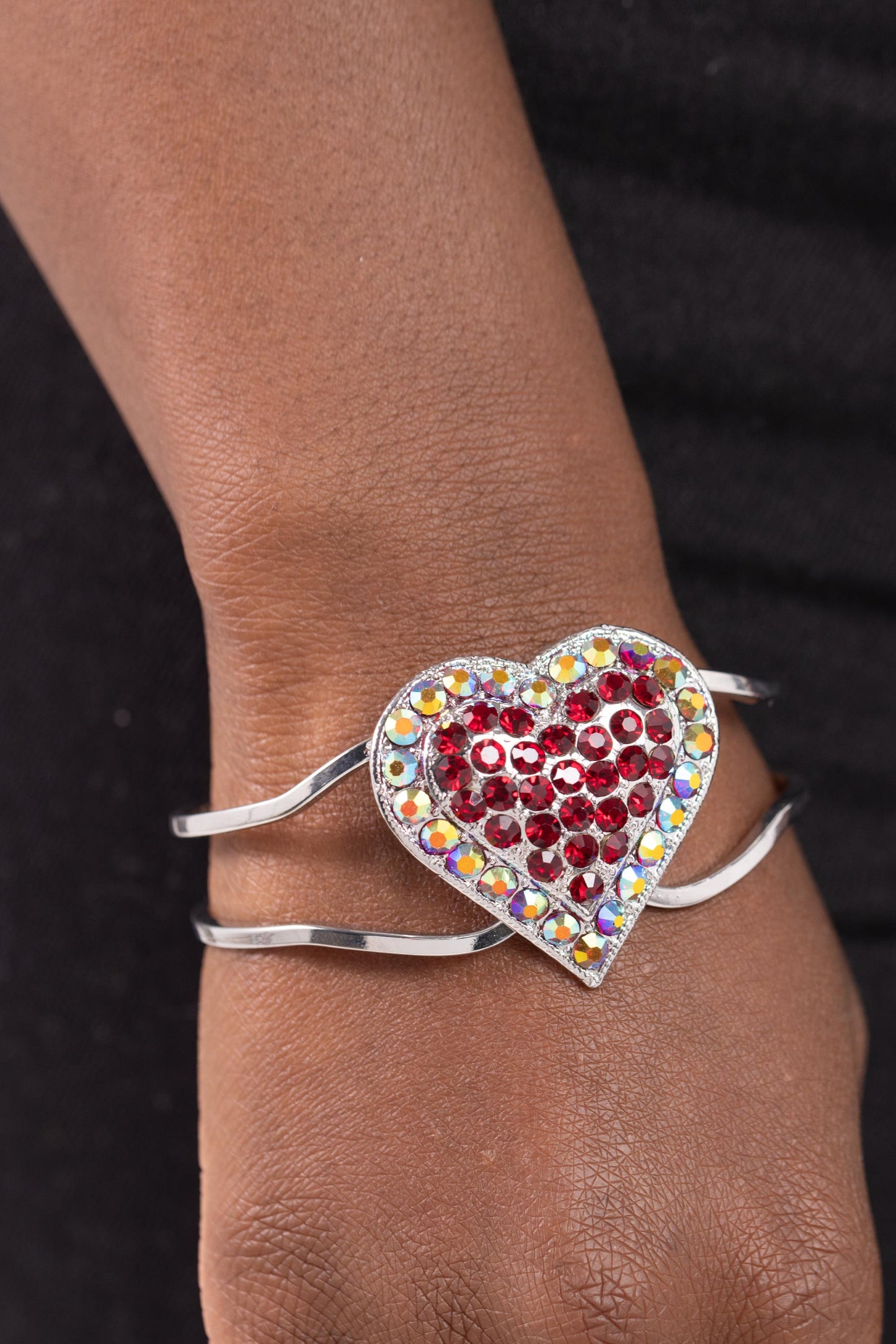 Paparazzi Bracelets - Flirtatious Finale - Red