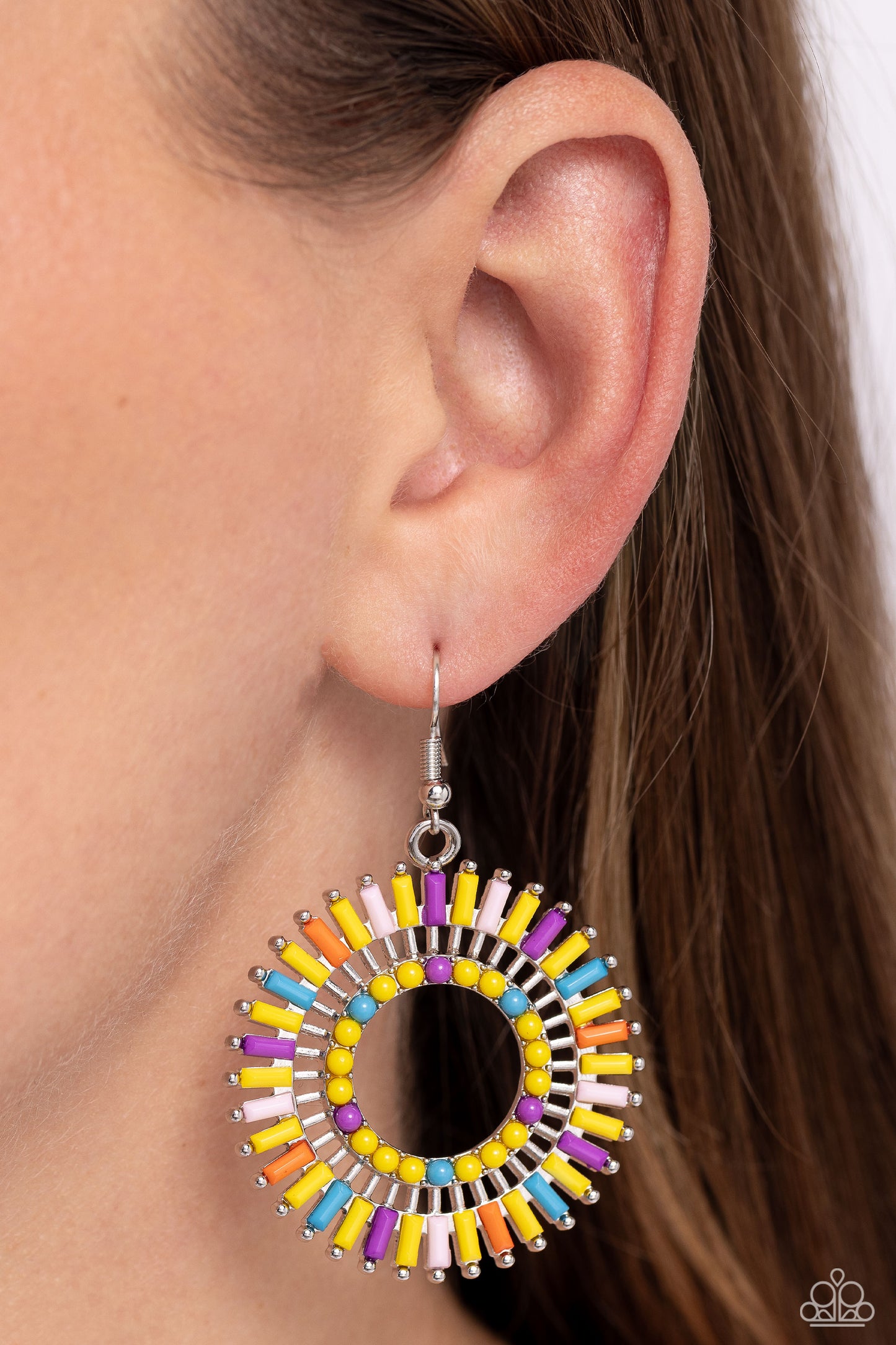 Paparazzi Necklaces - Ferris Wheel Finale - Yellow