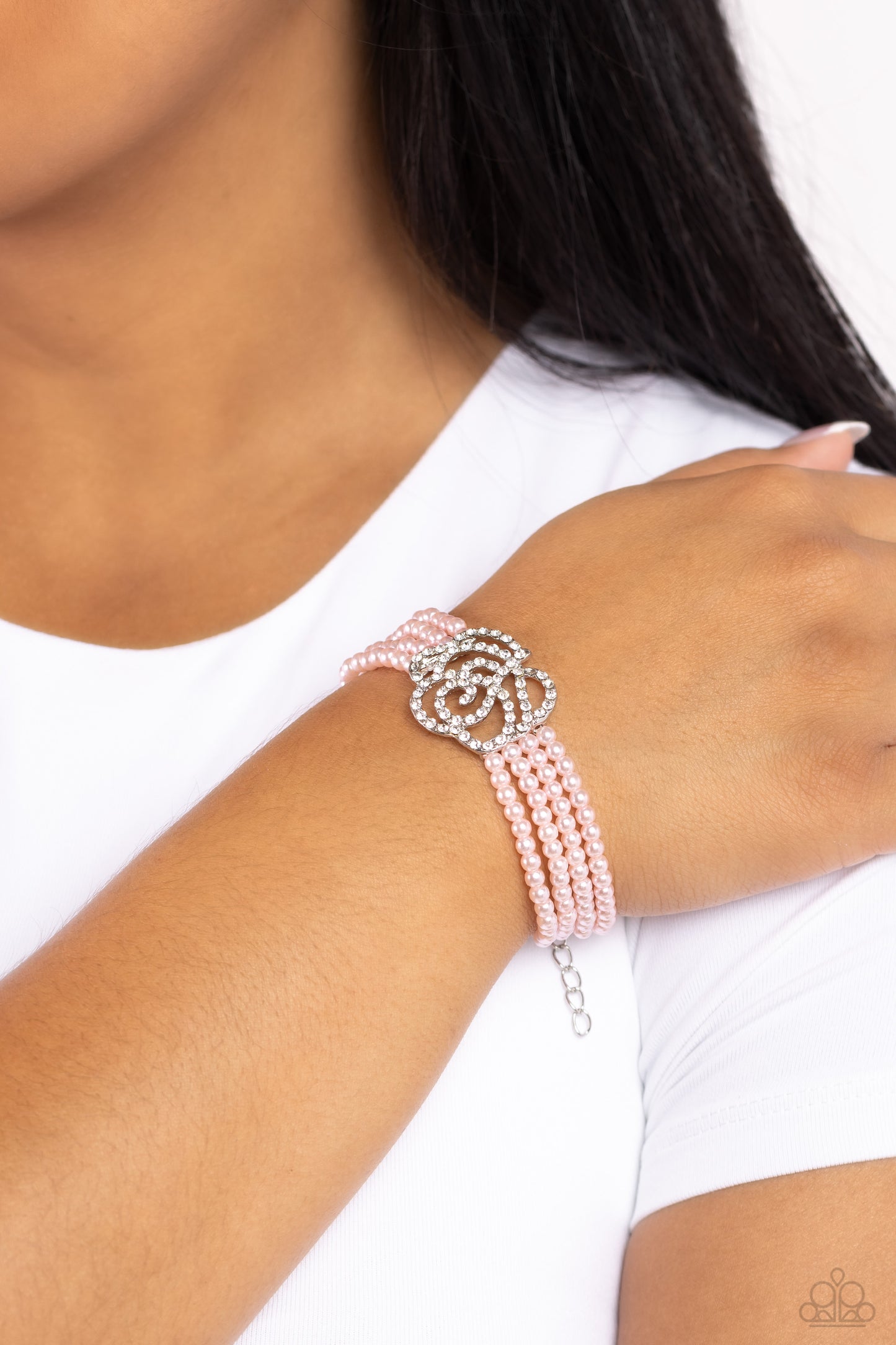 Paparazzi Bracelets - Regal Rose - Pink