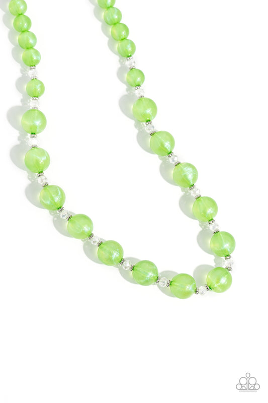 Paparazzi Necklaces - Timelessly Tantalizing - Green