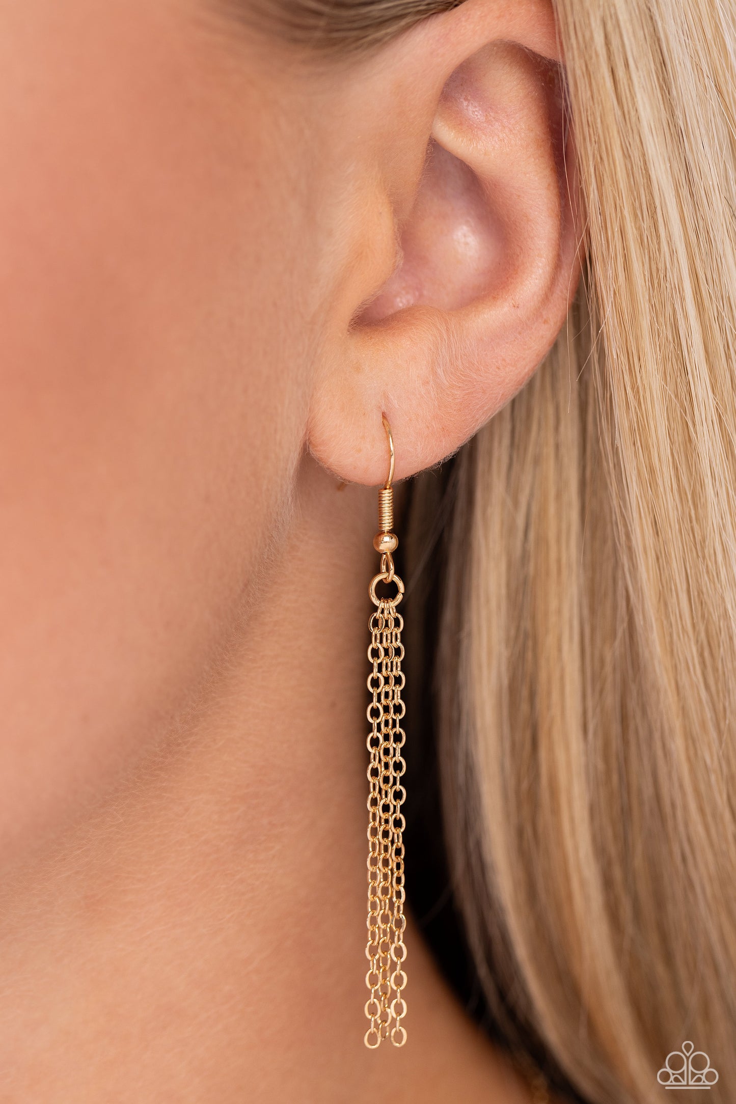 Paparazzi Necklaces - Leave Your Initials - Gold - X