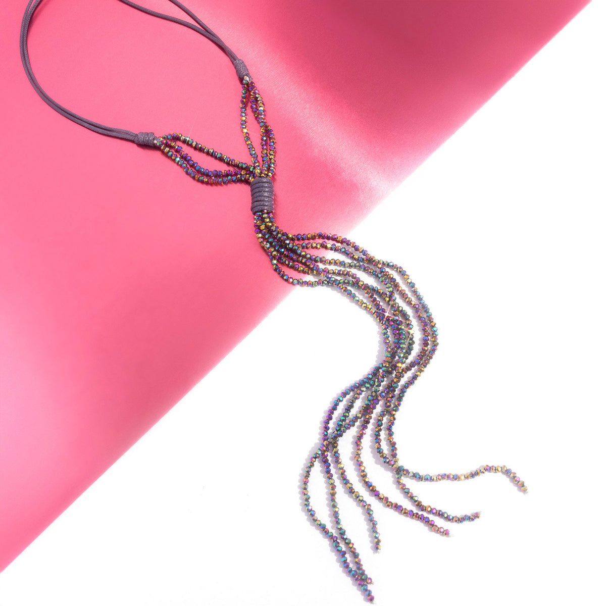 Paparazzi Necklaces - Knotted Karma - Silver - N3484