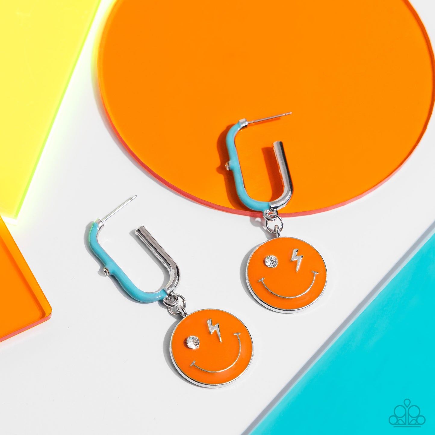 Paparazzi Earrings - Personable Pizzazz - Orange