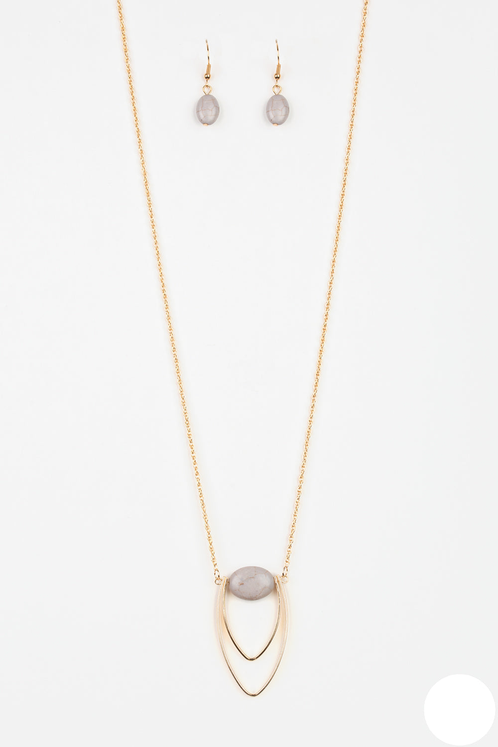 Paparazzi Necklaces - Quarry Quest - Gold