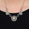 Paparazzi Necklaces - Cosmic Cosmos - Yellow