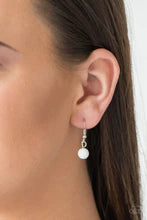 Paparazzi Necklaces - Pretty Pop-tactic! - White