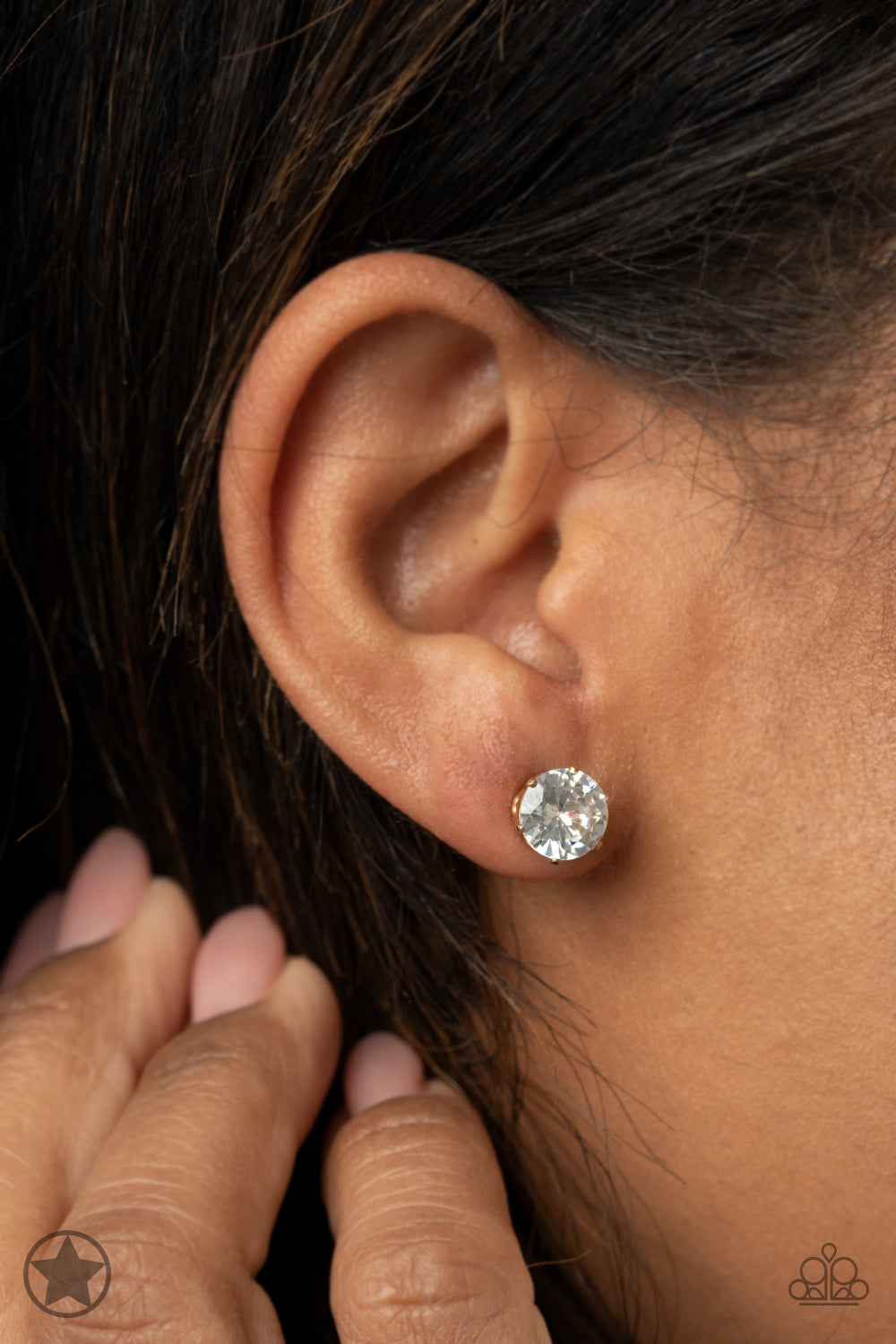 Paparazzi Earrings - Just in Timeless - Gold