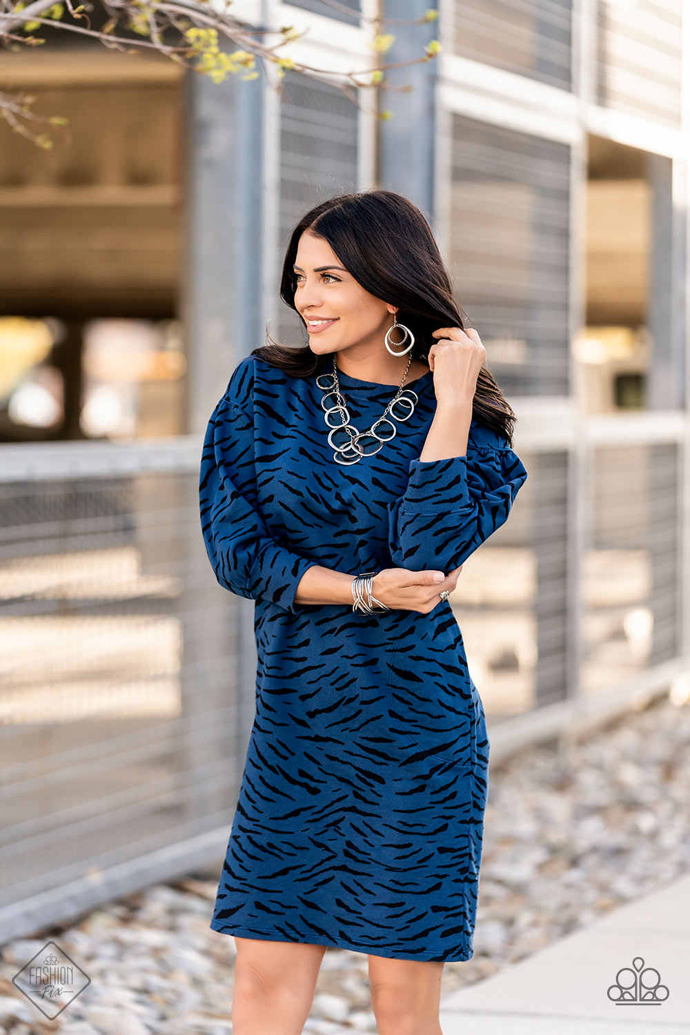 Paparazzi Necklaces - Dizzy With Desire - Silver - Fashion Fix - Magnificent Musings