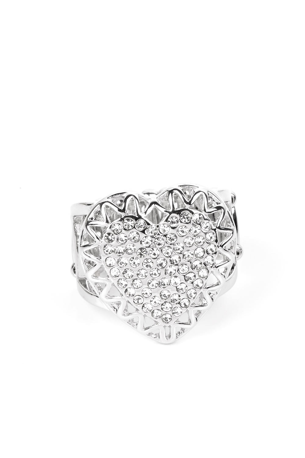 Paparazzi Rings - Romantic Escape - White