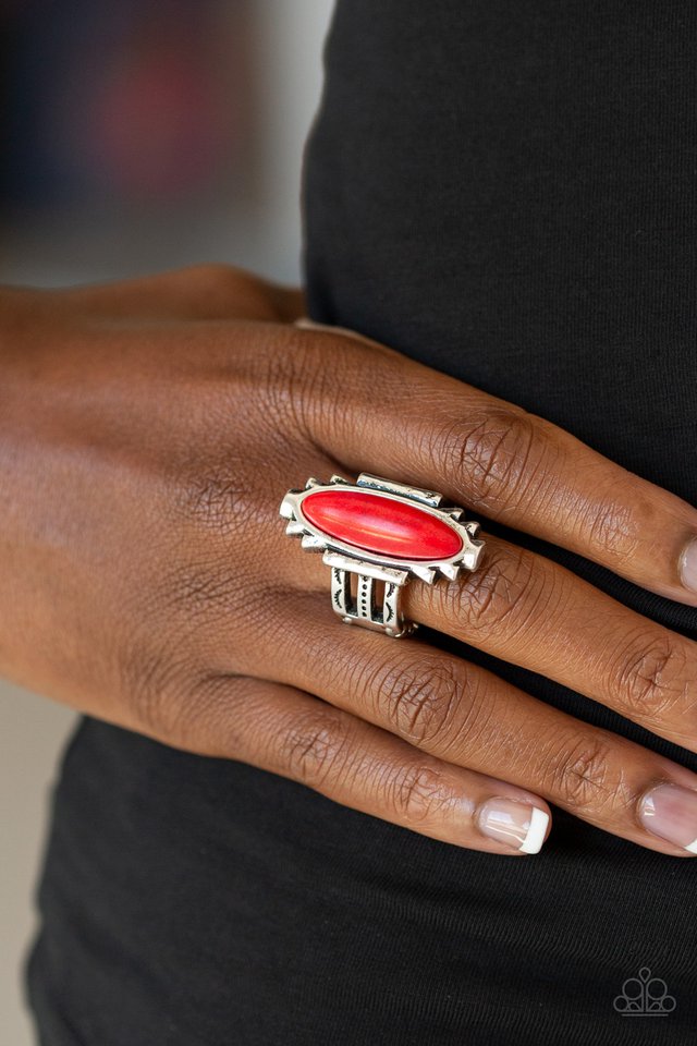 Paparazzi Rings - Canyon Colada - Red